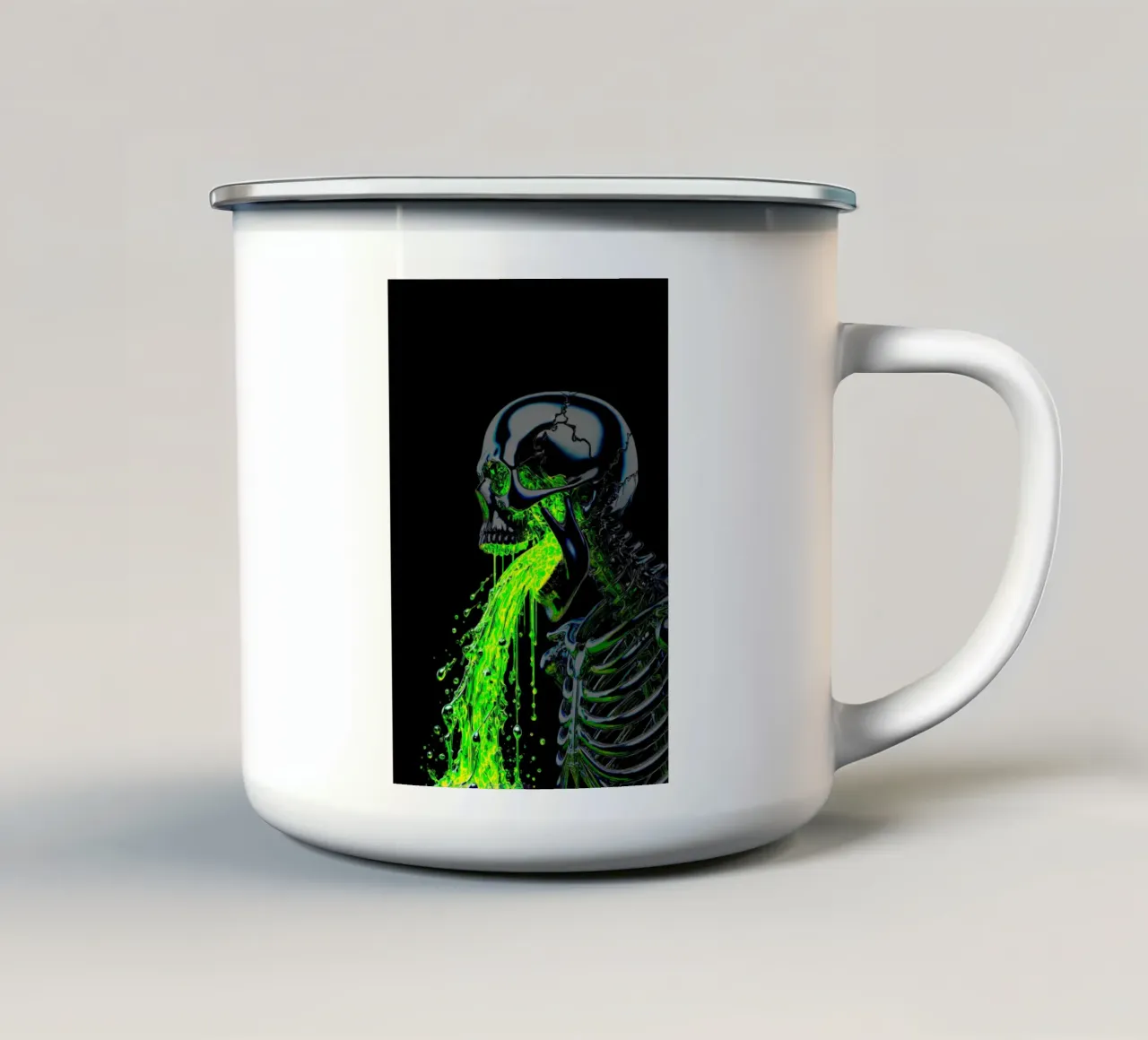 Avvelenamento da smeraldo tazza in smalto da Metallic Meltdown