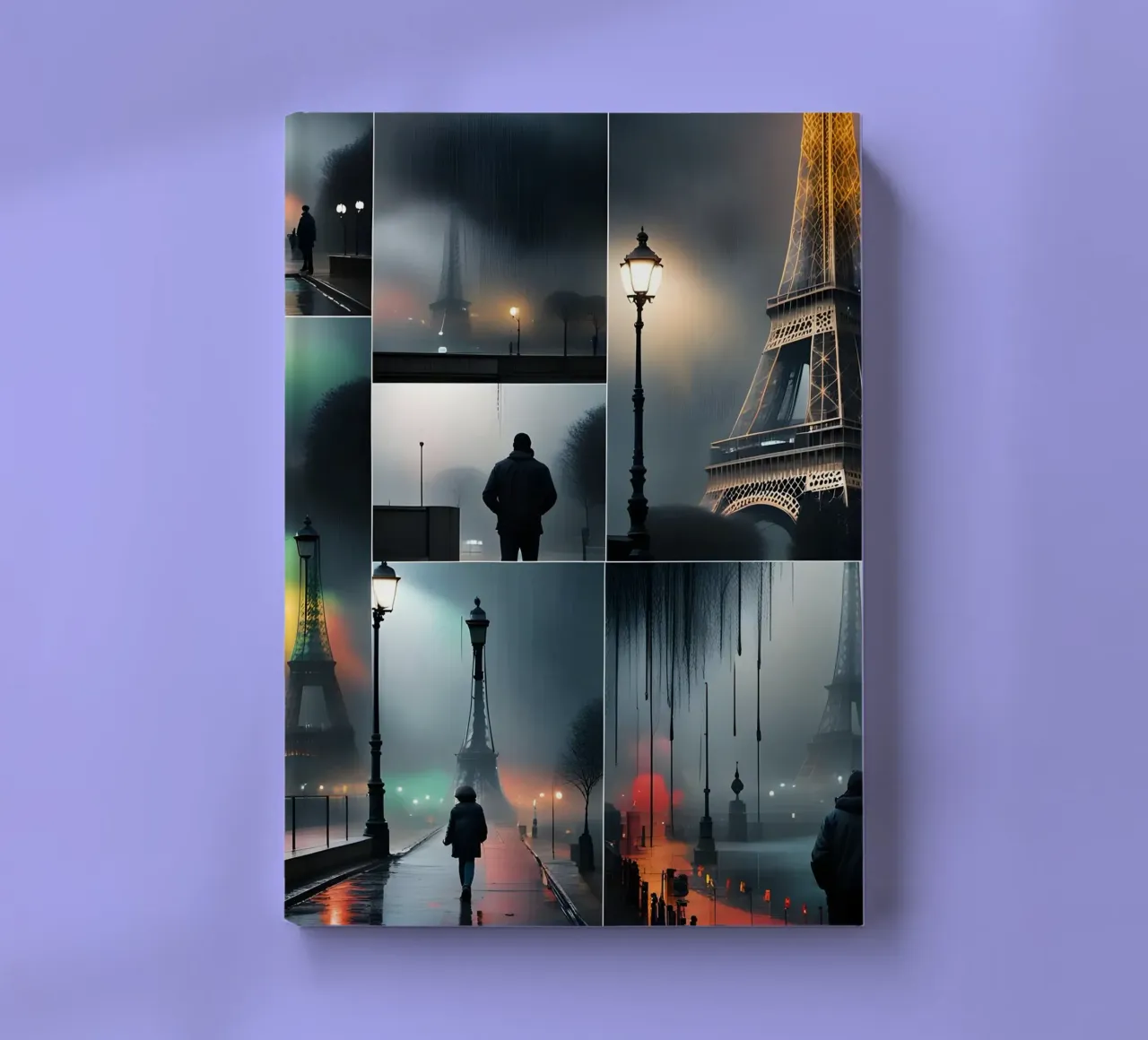 mysterious paris notebook by Art Digital Visuel