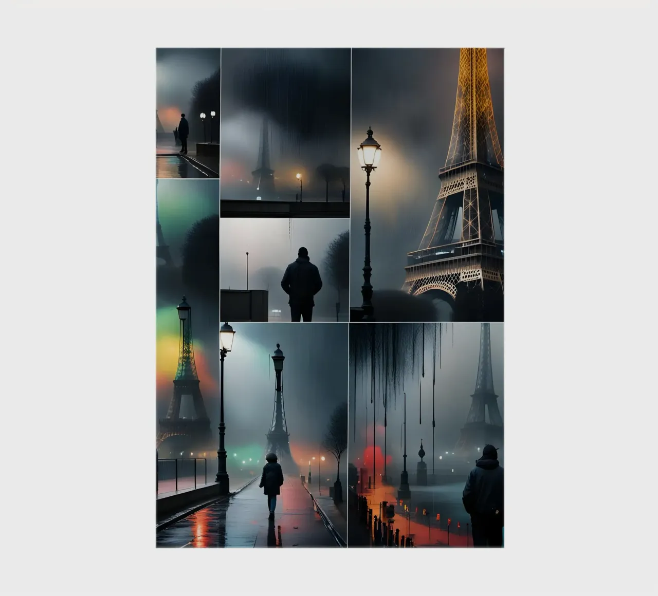 mysterious paris notebook by Art Digital Visuel