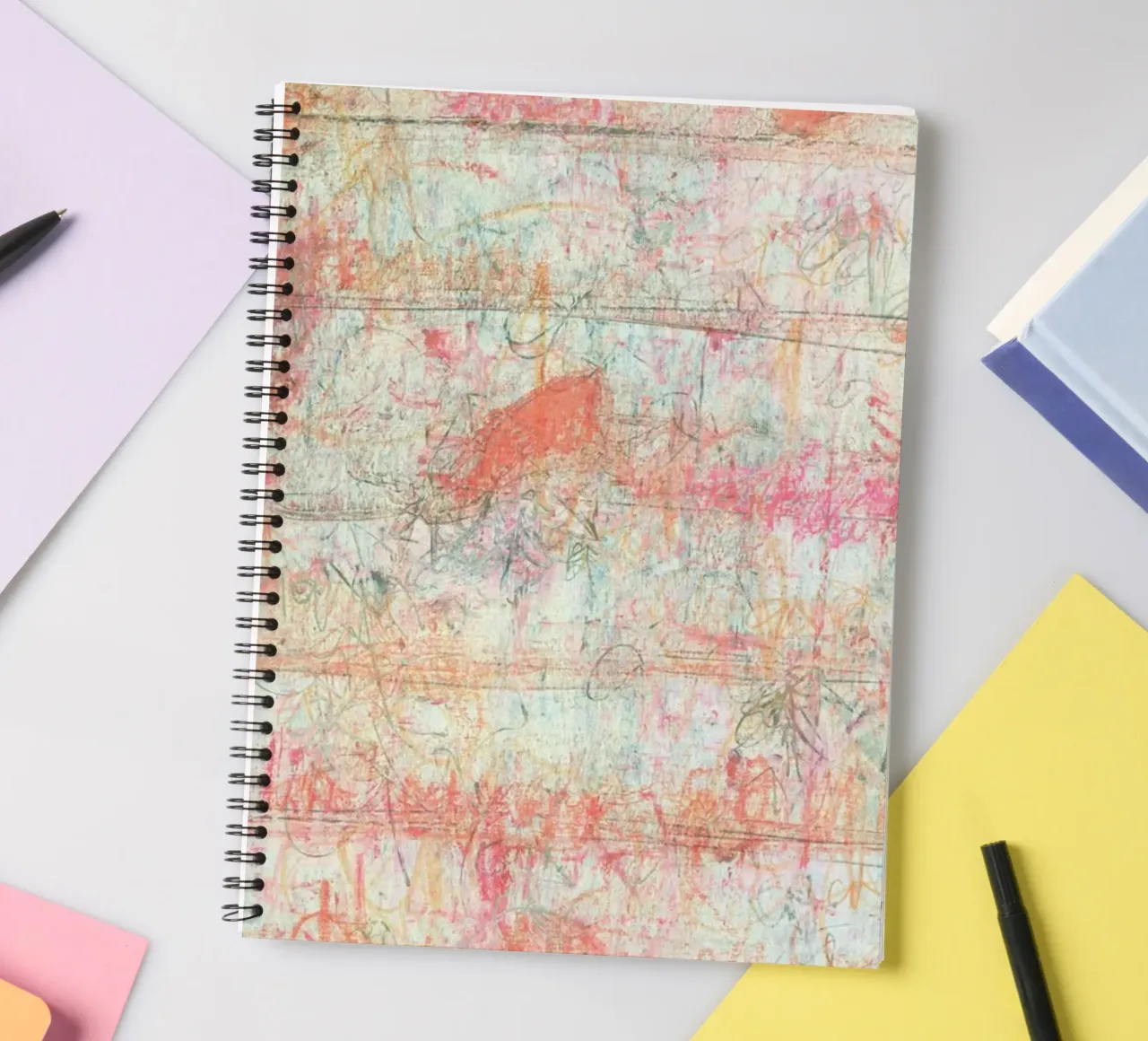 And A Partridge In A Pear Tree spiral notebook by József Gábos