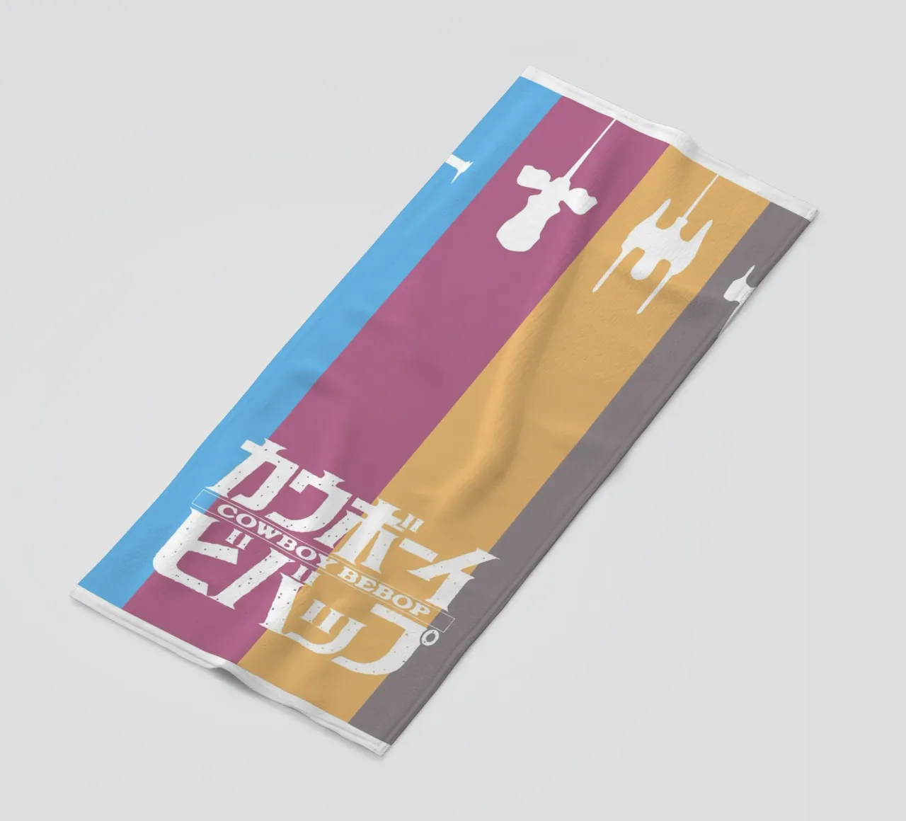 Spike Spiegel telo mare da Neonartstudio