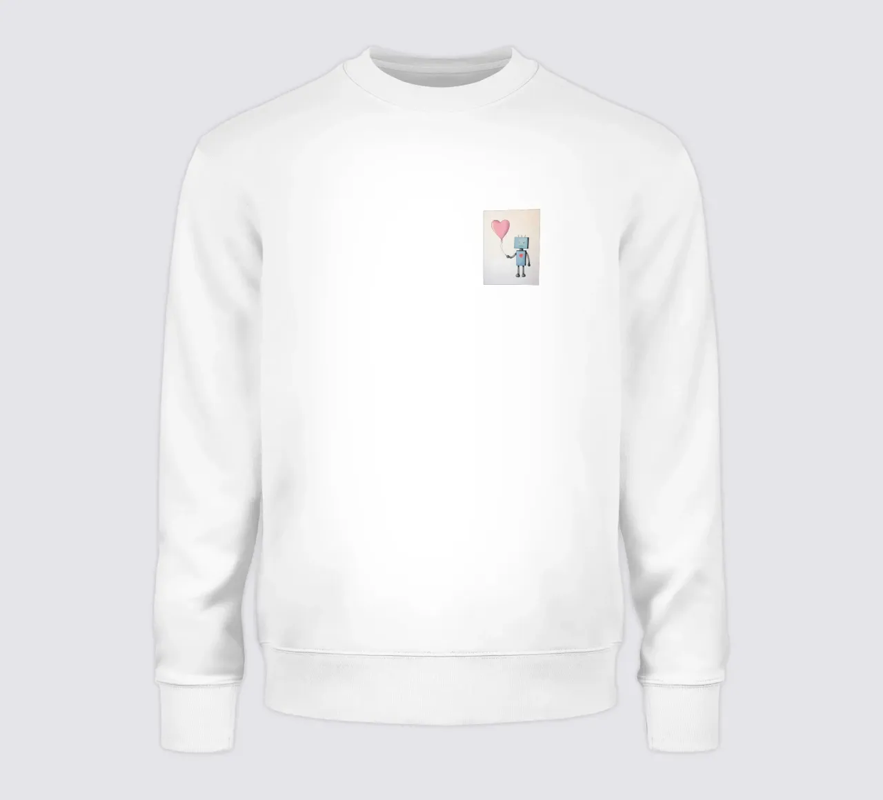 Globo Robot Corazón sudadera de KidzStudio