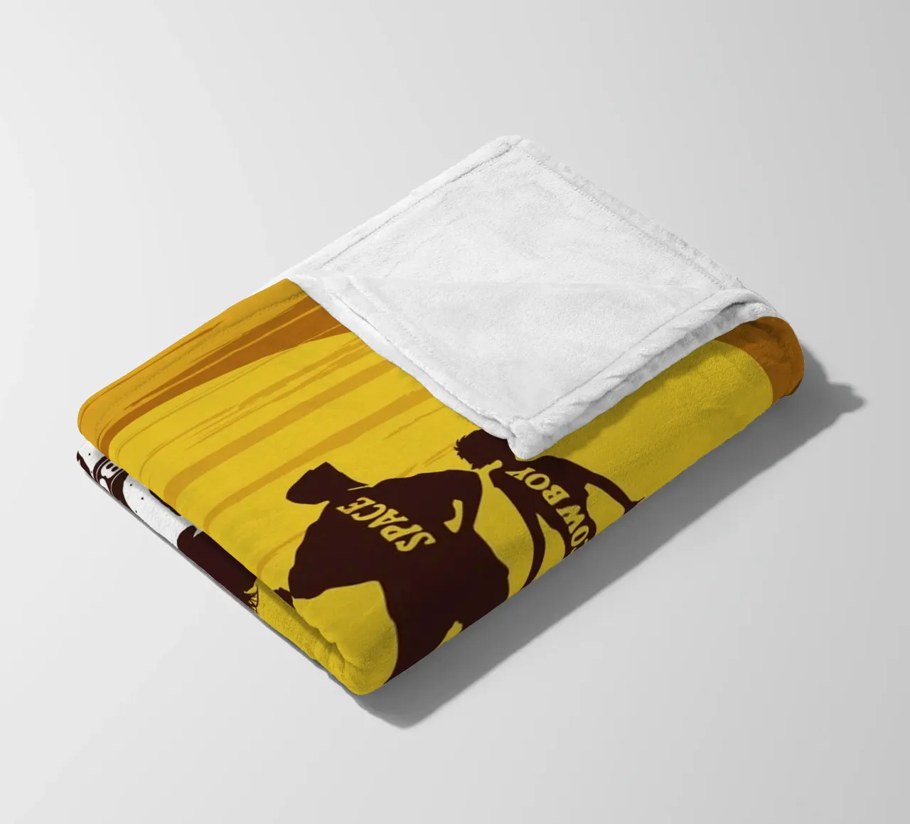 Spike Spiegel 6 coperta in pile da Neonartstudio