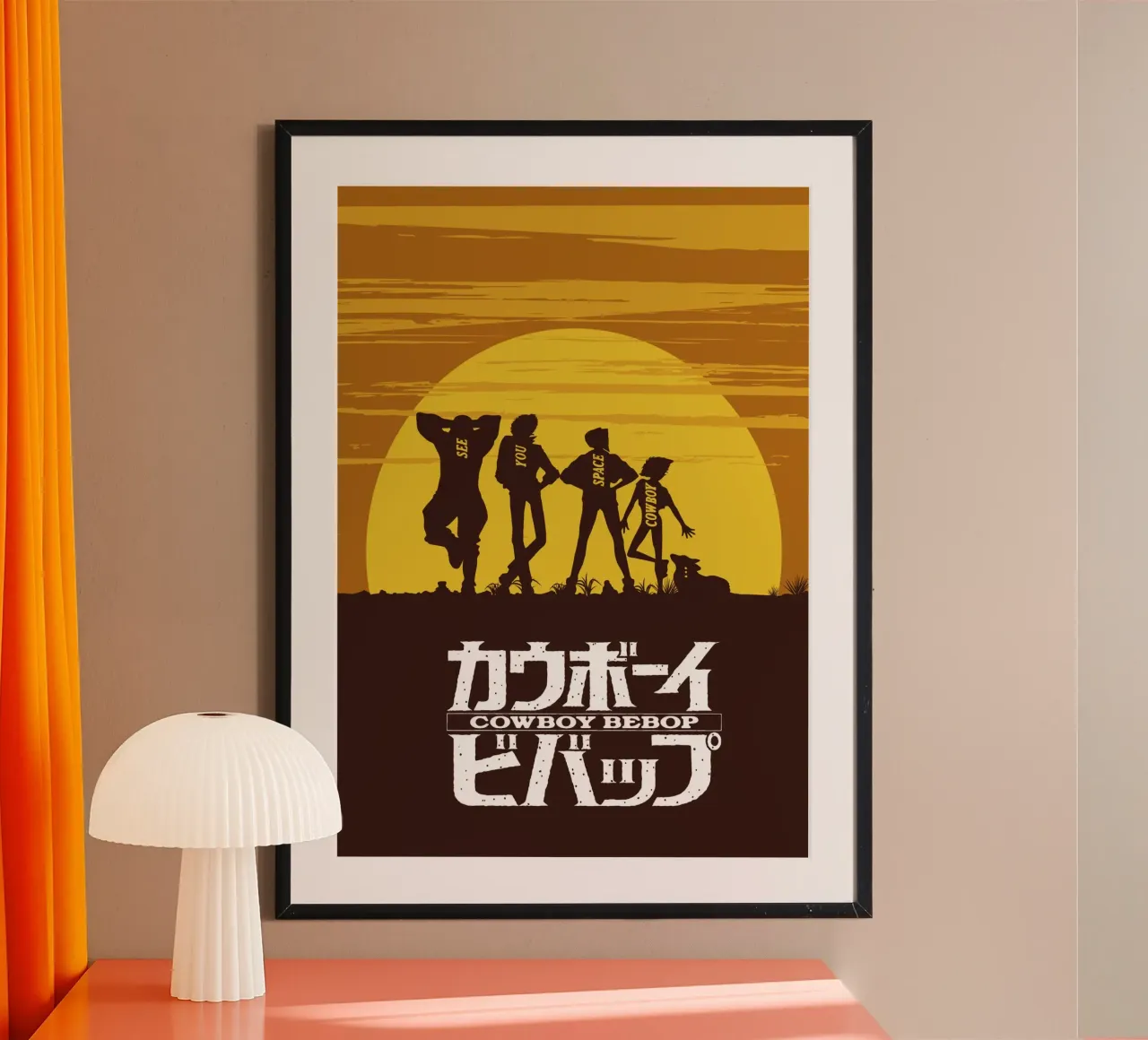 Spike Spiegel 6 carta hahnemühle da Neonartstudio
