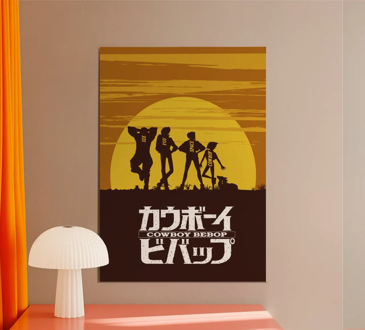 Spike Spiegel 6 carta hahnemühle da Neonartstudio