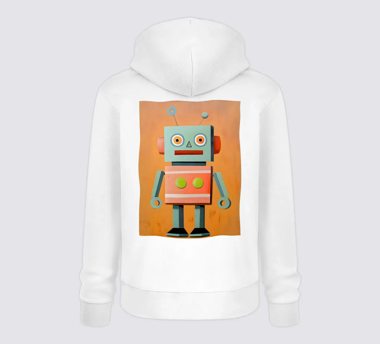 Retro Robot sudadera con capucha de KidzStudio