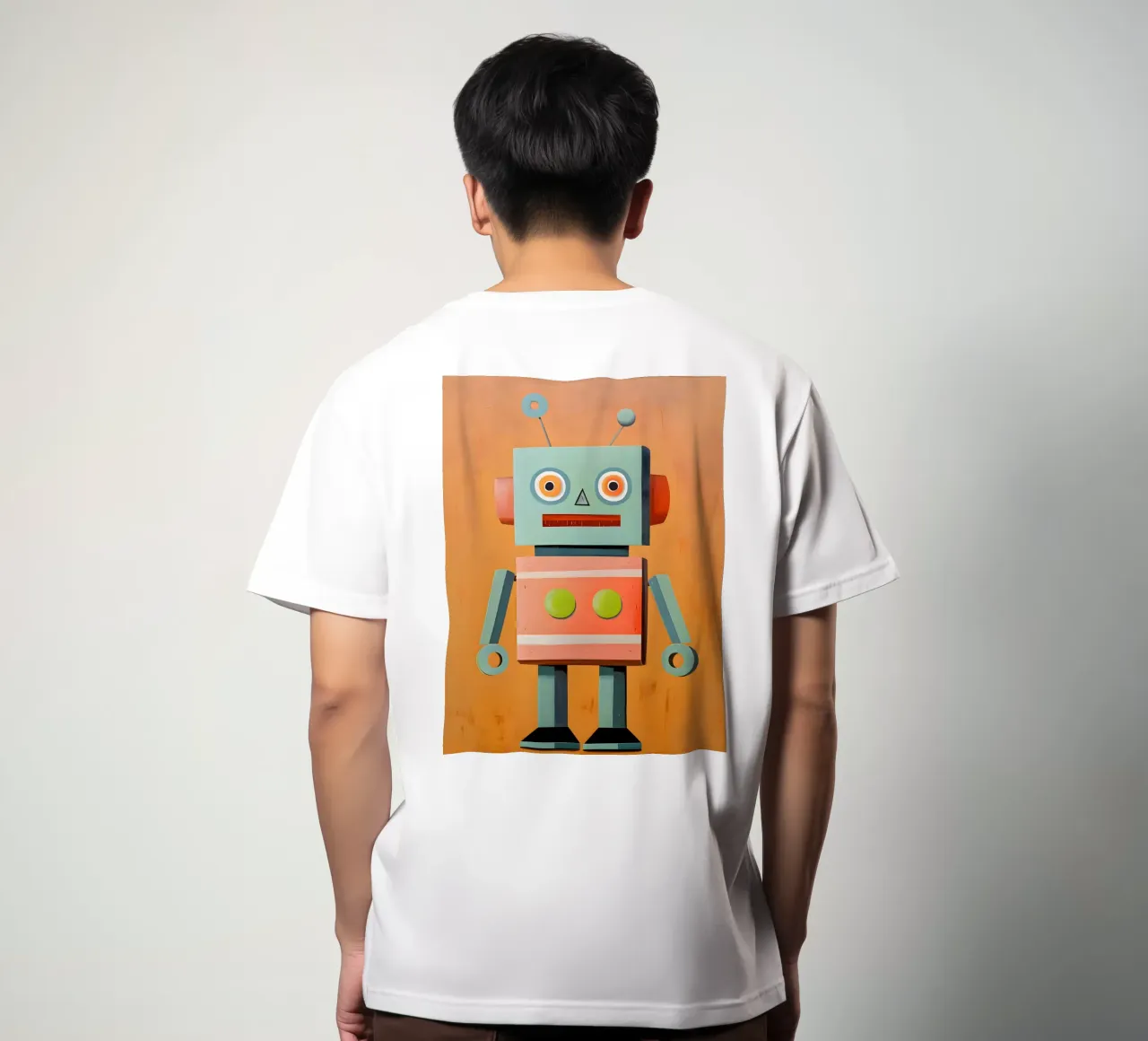 Retro-Roboter T-Shirt von KidzStudio