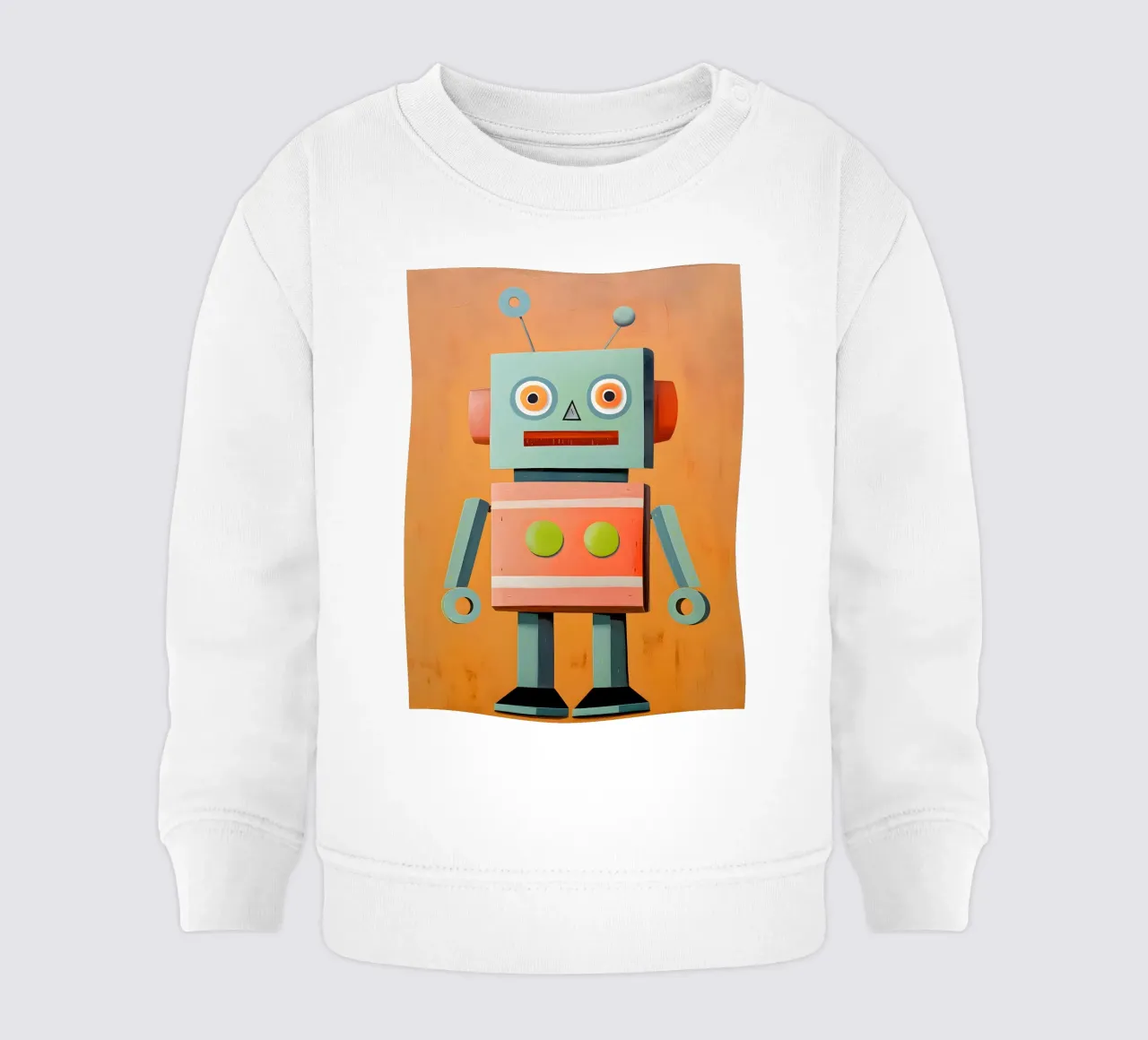 Retro Robot sudadera de bebé de KidzStudio