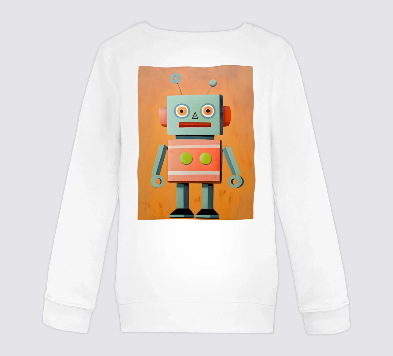Robot retrò felpa bambino da KidzStudio