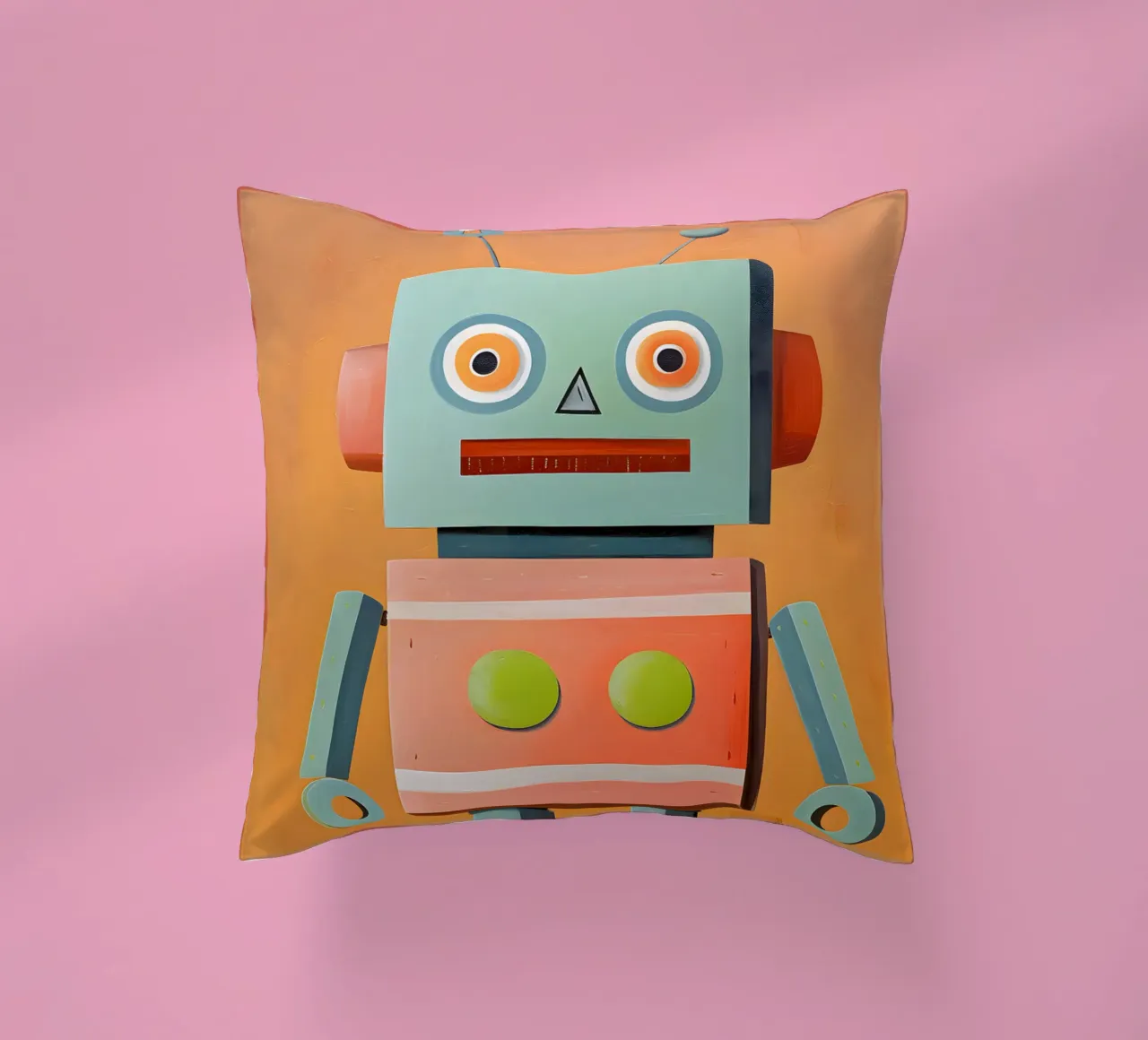 Robot retrò cuscino da KidzStudio