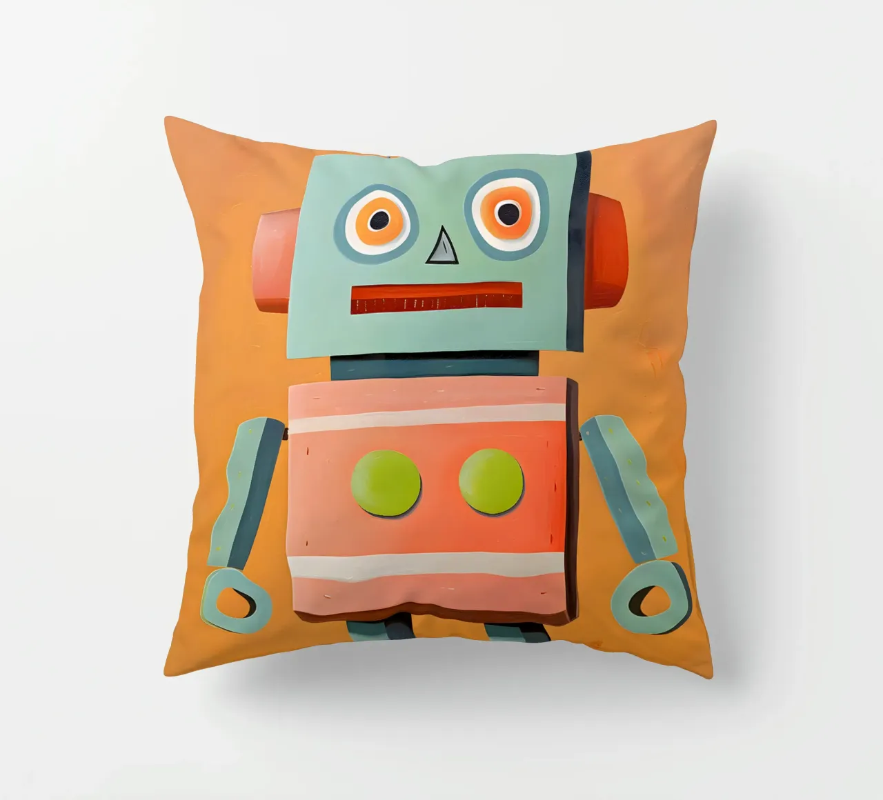 Robot retrò cuscino da KidzStudio