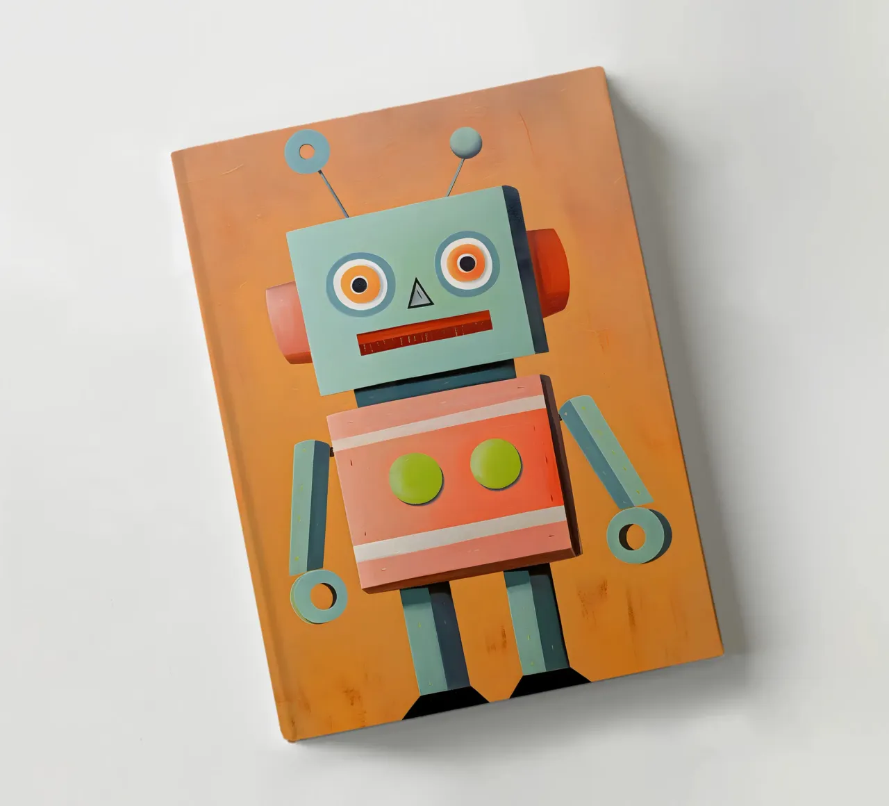 Retro Robot notebook by KidzStudio