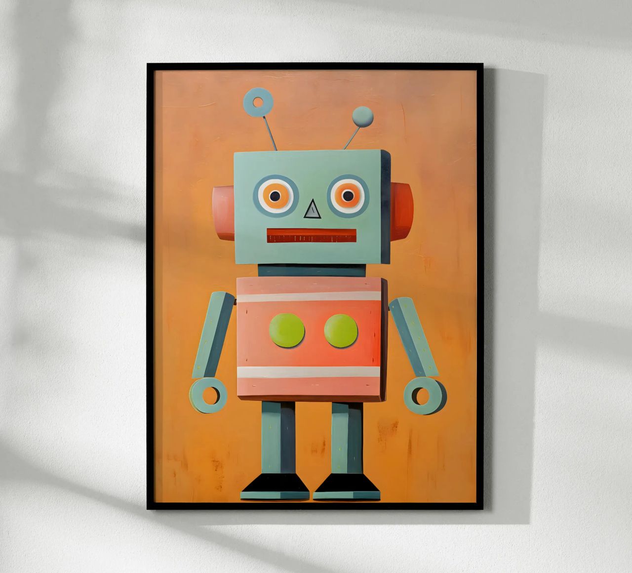 Robot retrò carta hahnemühle da KidzStudio