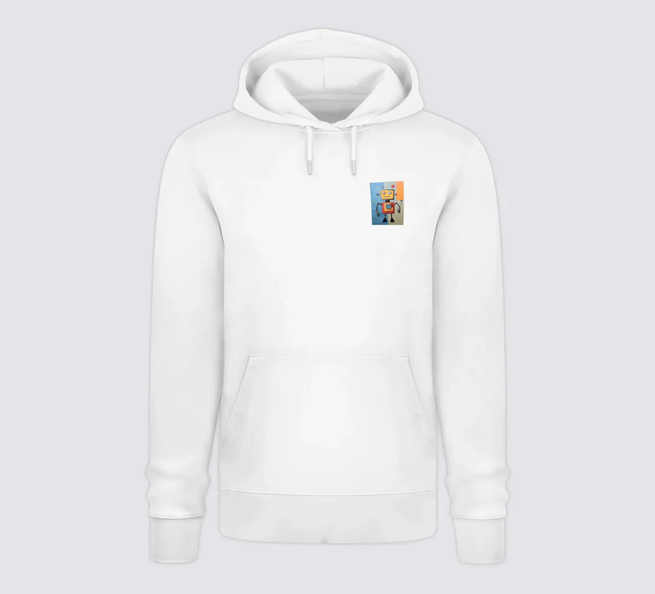 Robot colorato 3 felpa con cappuccio da KidzStudio