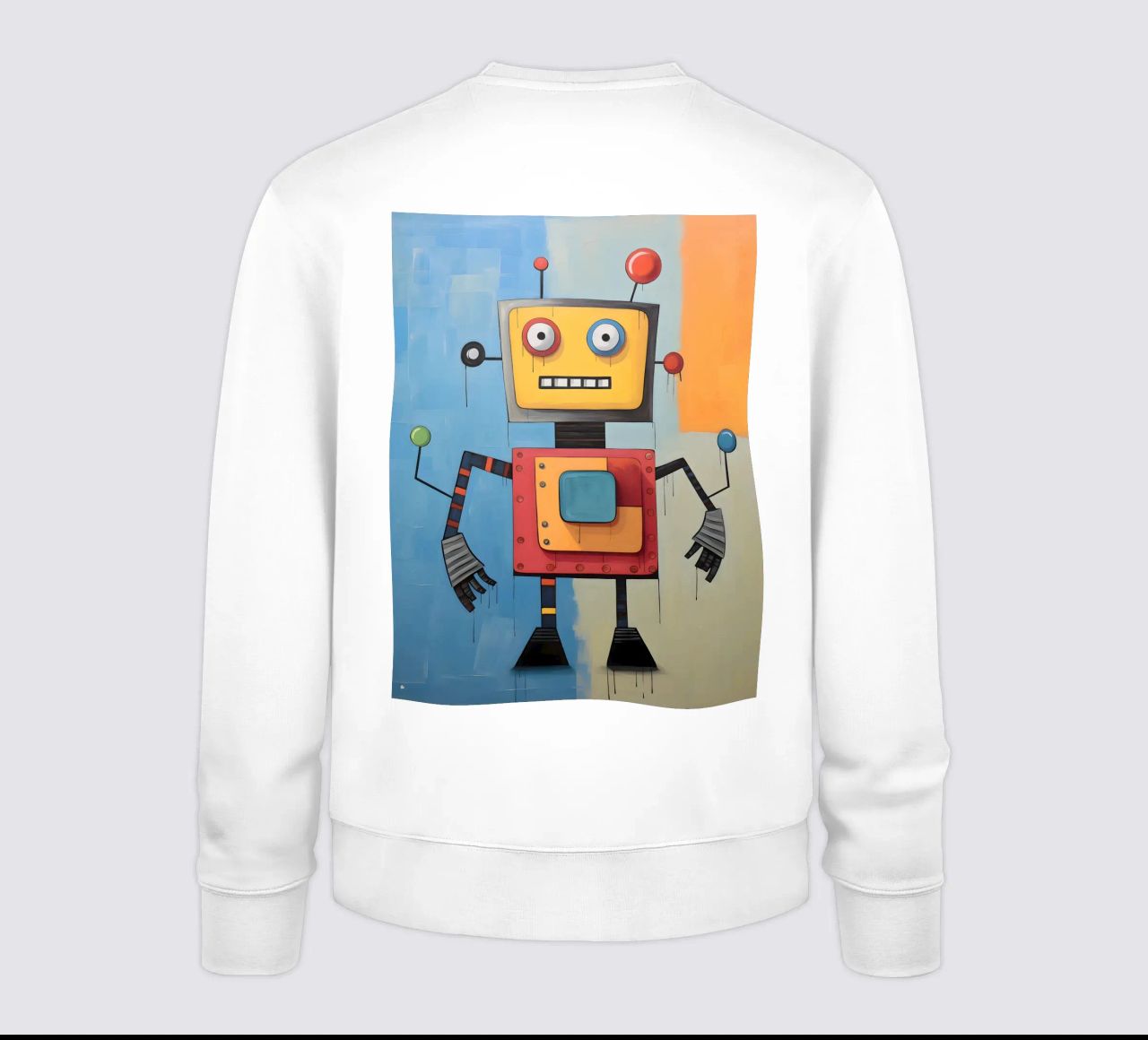 Robot colorato 3 felpa da KidzStudio
