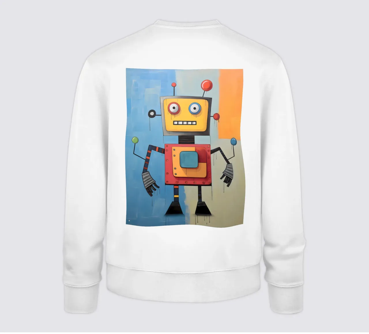 Robot colorato 3 felpa da KidzStudio