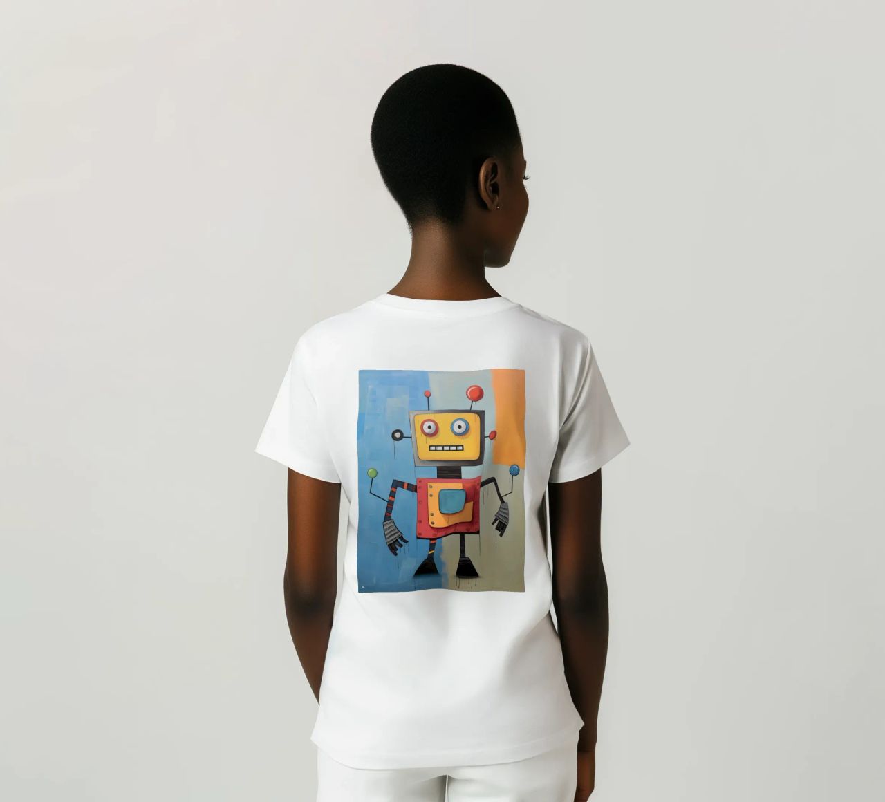 Robot colorato 3 t-shirt da KidzStudio