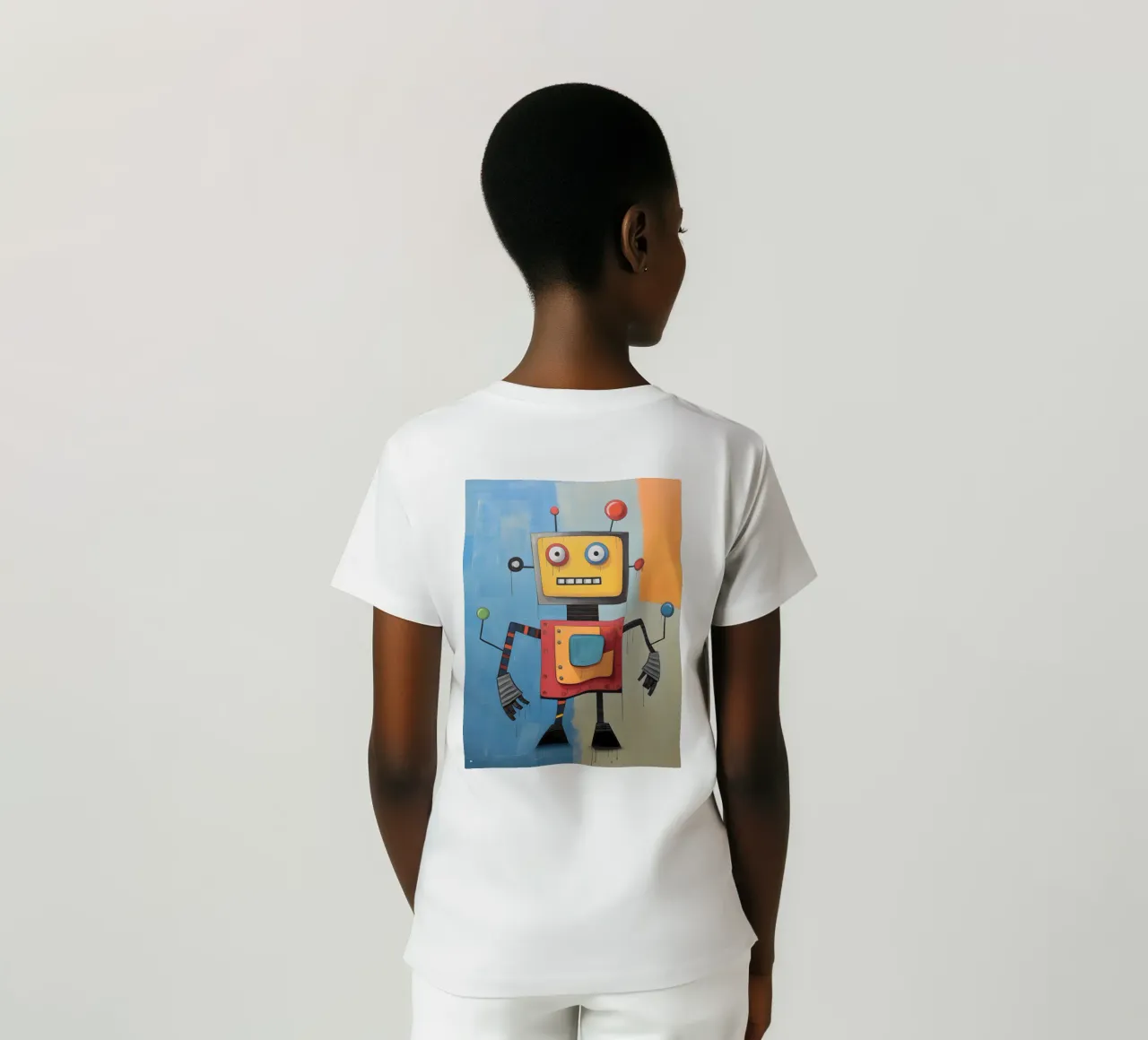 Robot colorato 3 t-shirt da KidzStudio