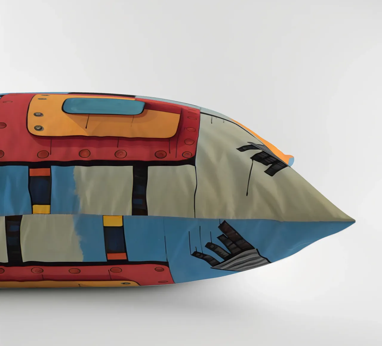 Robot colorato 3 cuscino da KidzStudio