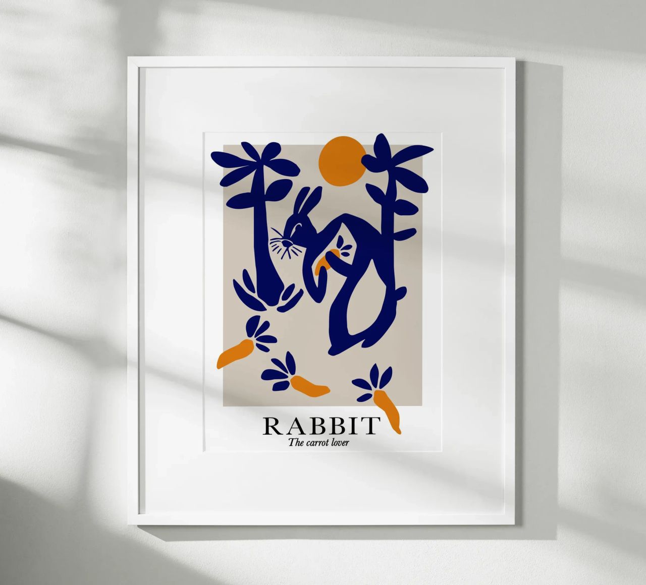 The carrotlover | Matisse Kaninichen | Fauvist Art poster by Spunk