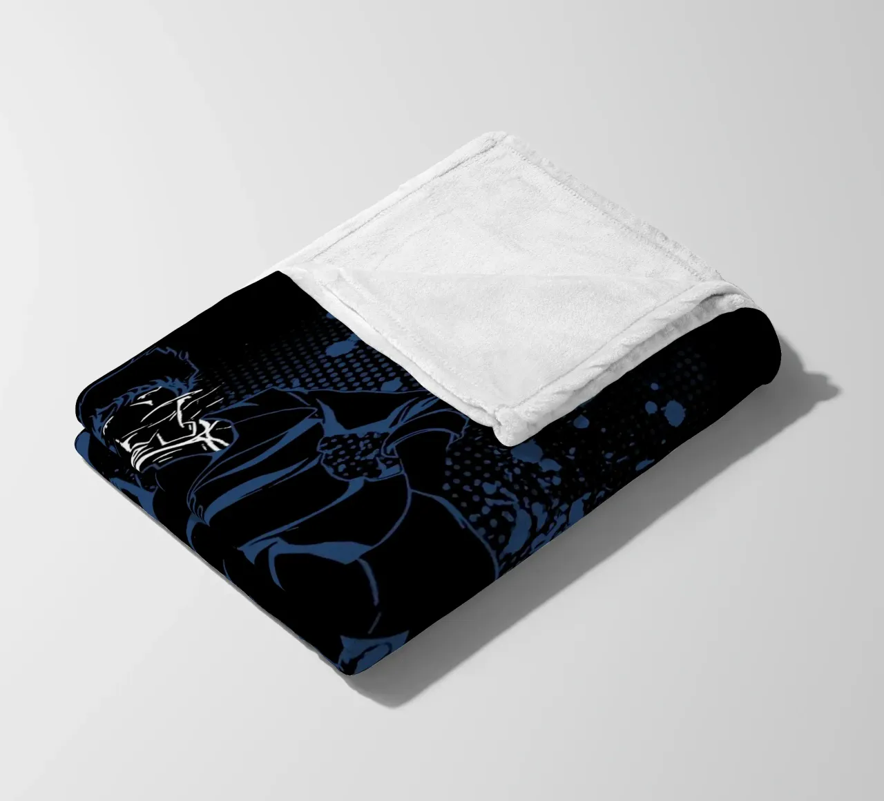 Spike Spiegel 11 coperta in pile da Neonartstudio