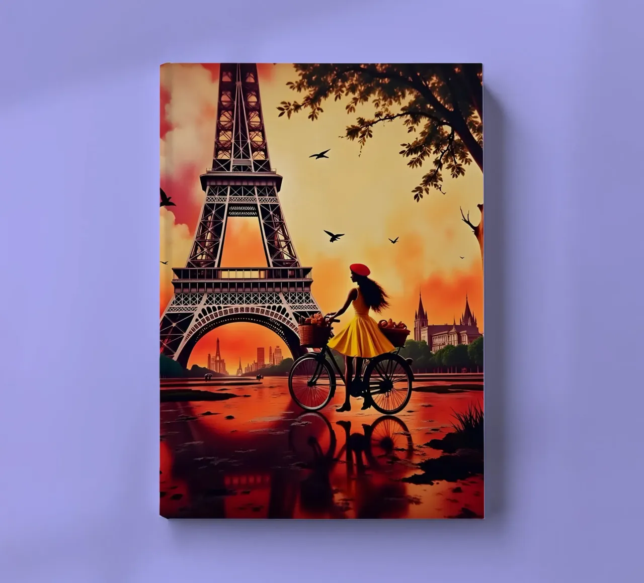mysterious paris notebook by Art Digital Visuel