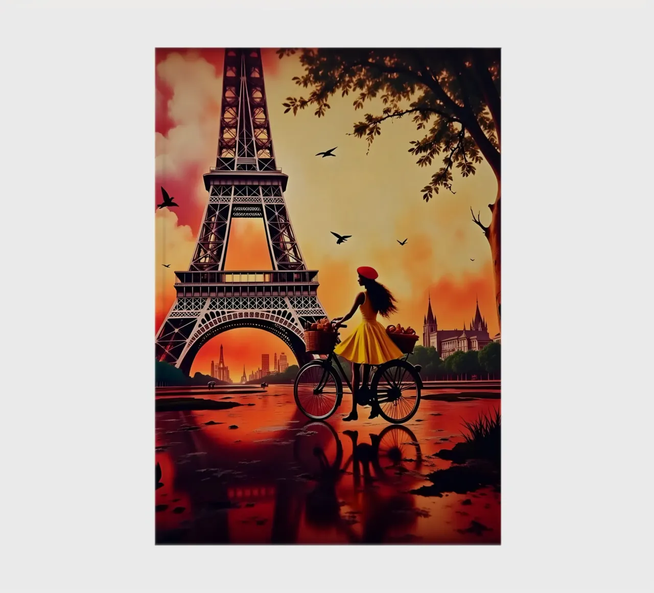 mysterious paris notebook by Art Digital Visuel
