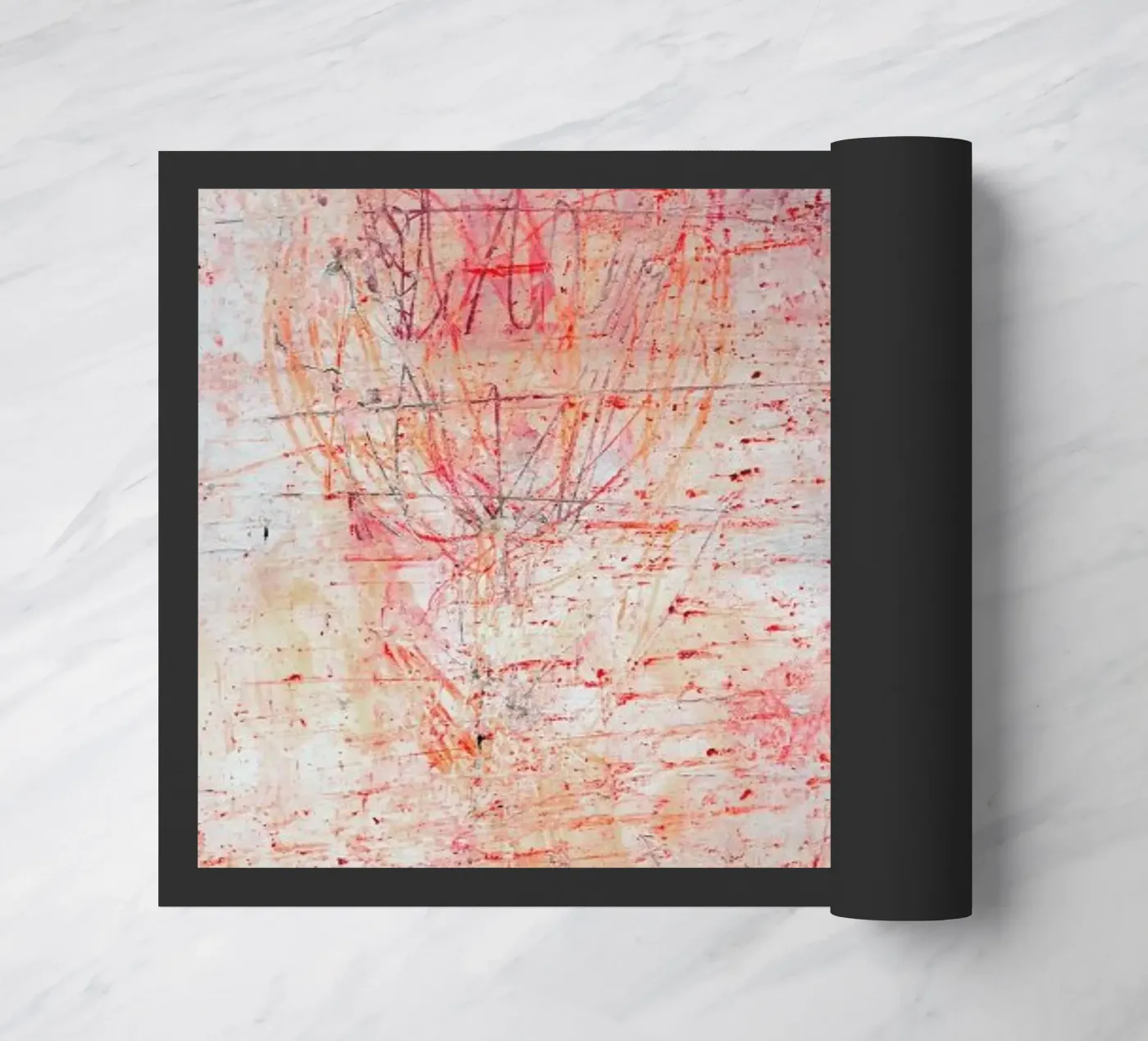 Flower 07 deurmat van József Gábos