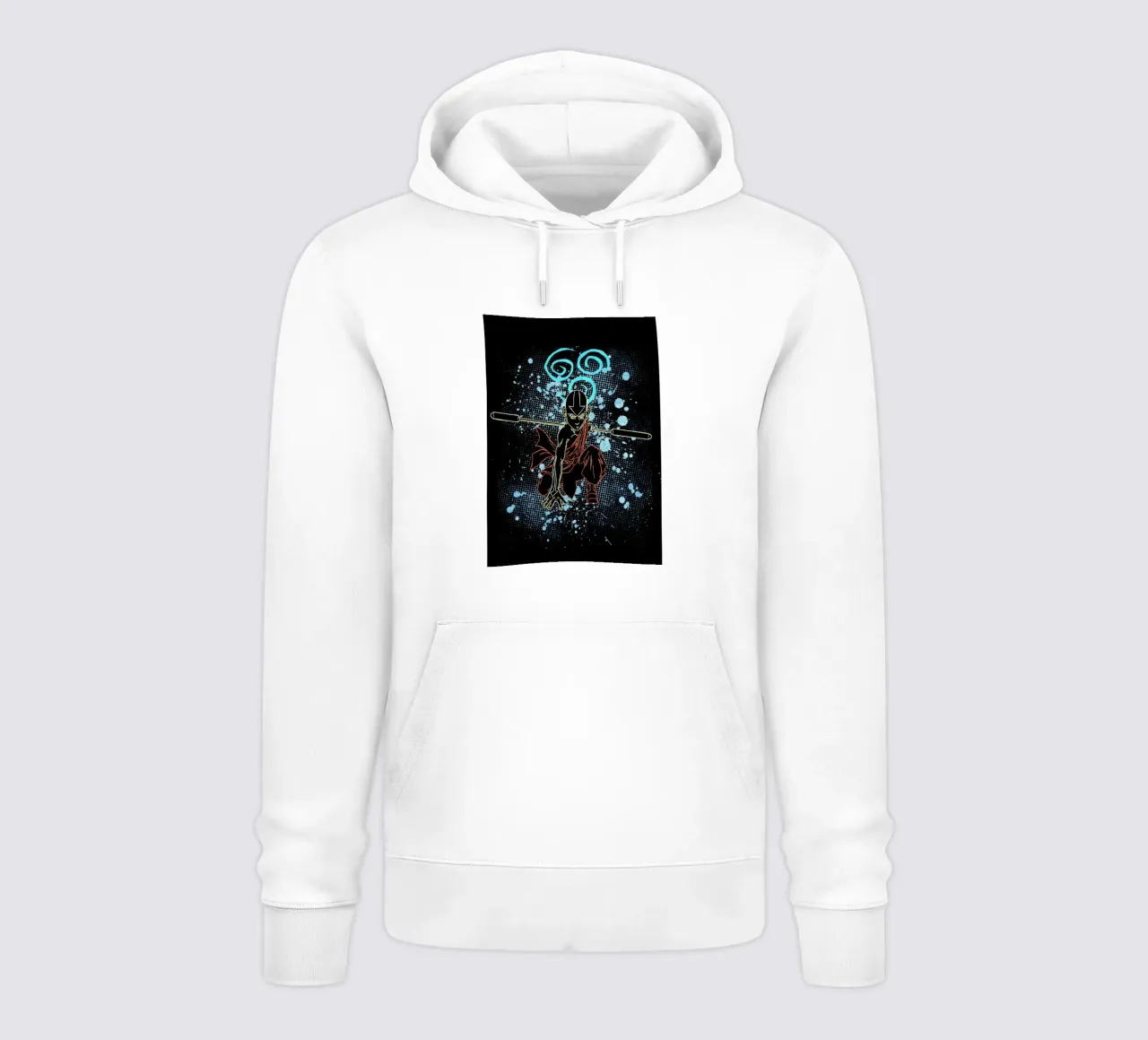 Aang Avatar The Last Airbender felpa con cappuccio da Neonartstudio