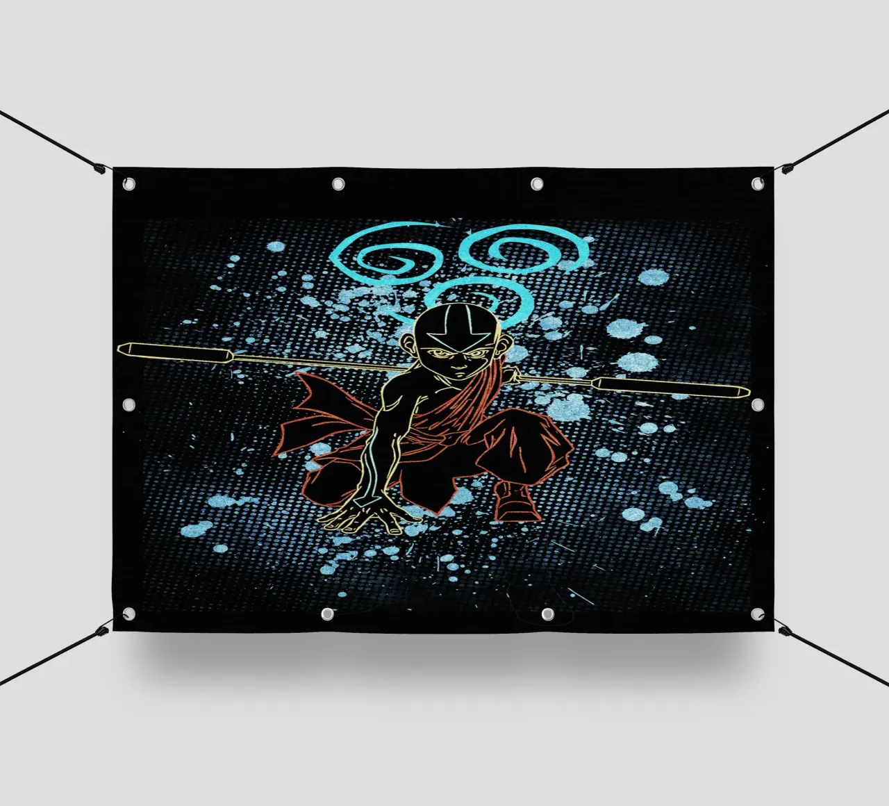 Aang Avatar The Last Airbender telo in pvc da Neonartstudio