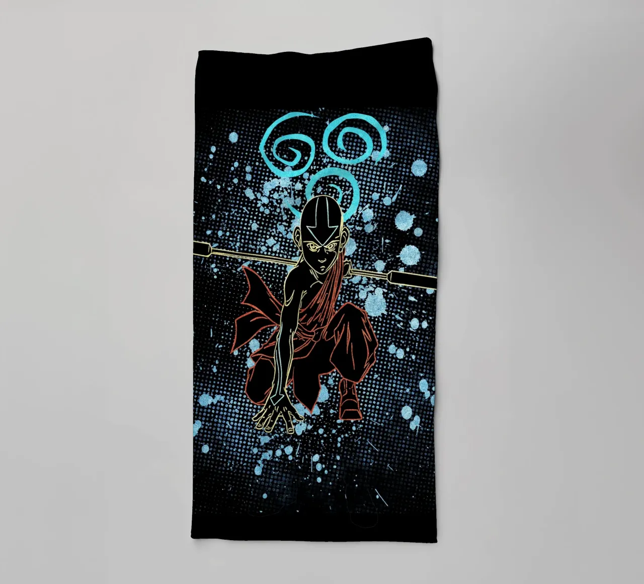 Aang Avatar The Last Airbender asciugamano da bagno da Neonartstudio