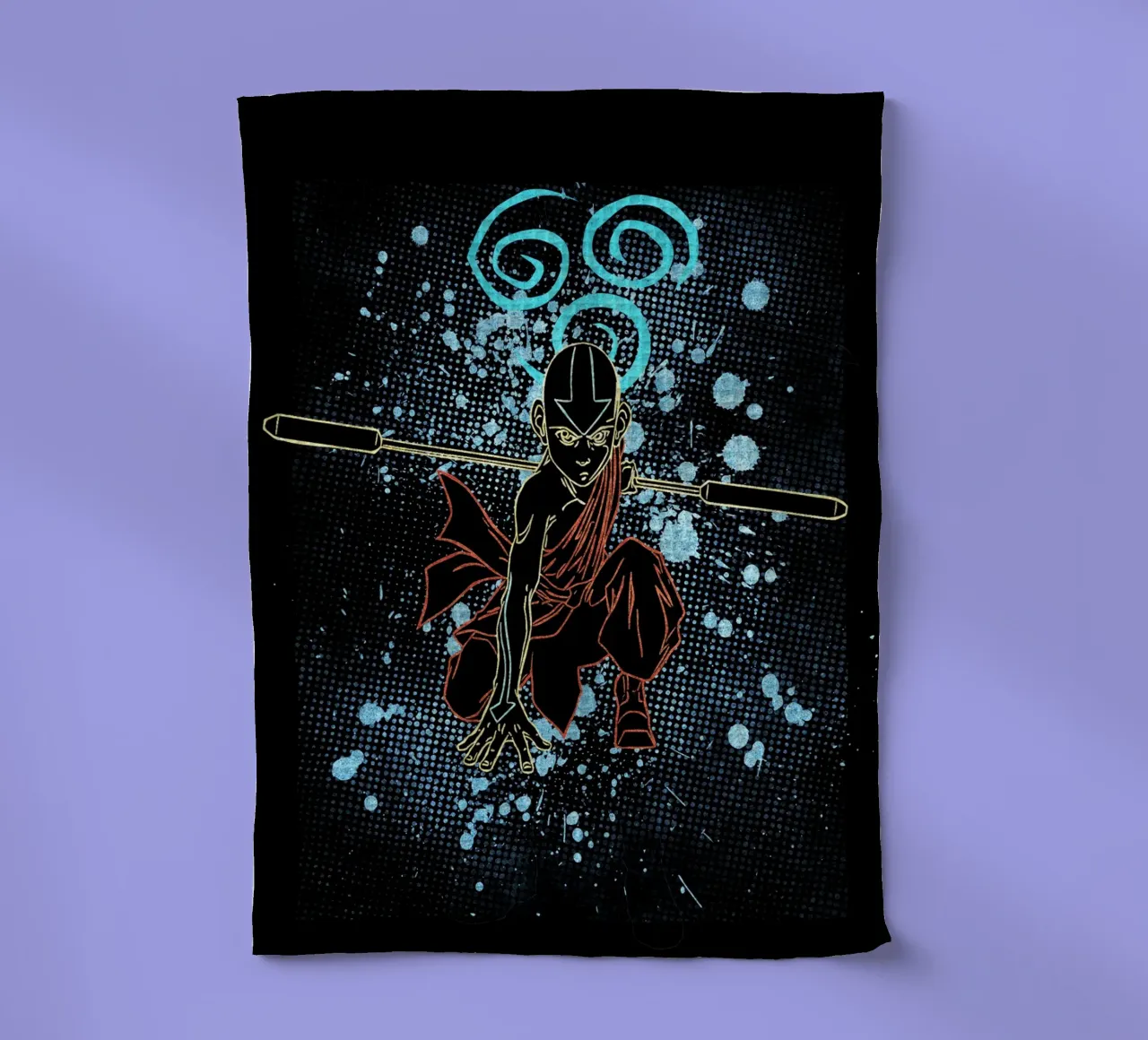 Aang Avatar The Last Airbender canovaccio da cucina da Neonartstudio