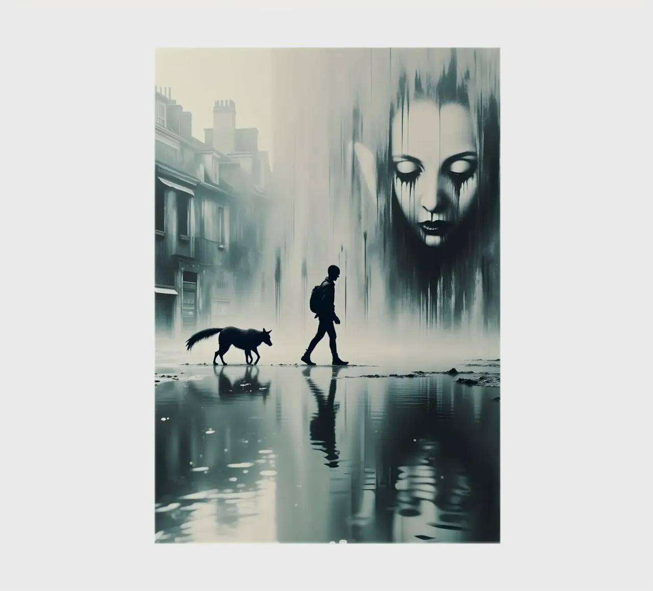 alone in the world notebook by Art Digital Visuel