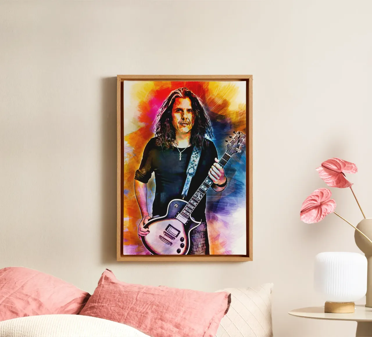 Alex Skolnick tela con Cornice a cassetta da HopeStudio