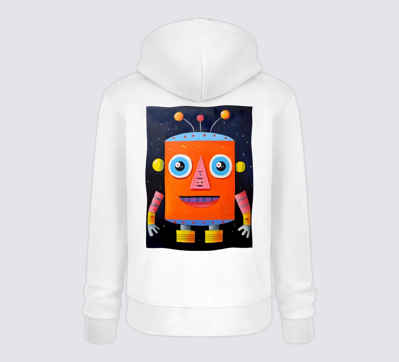 Robot cosmico felpa con cappuccio da KidzStudio