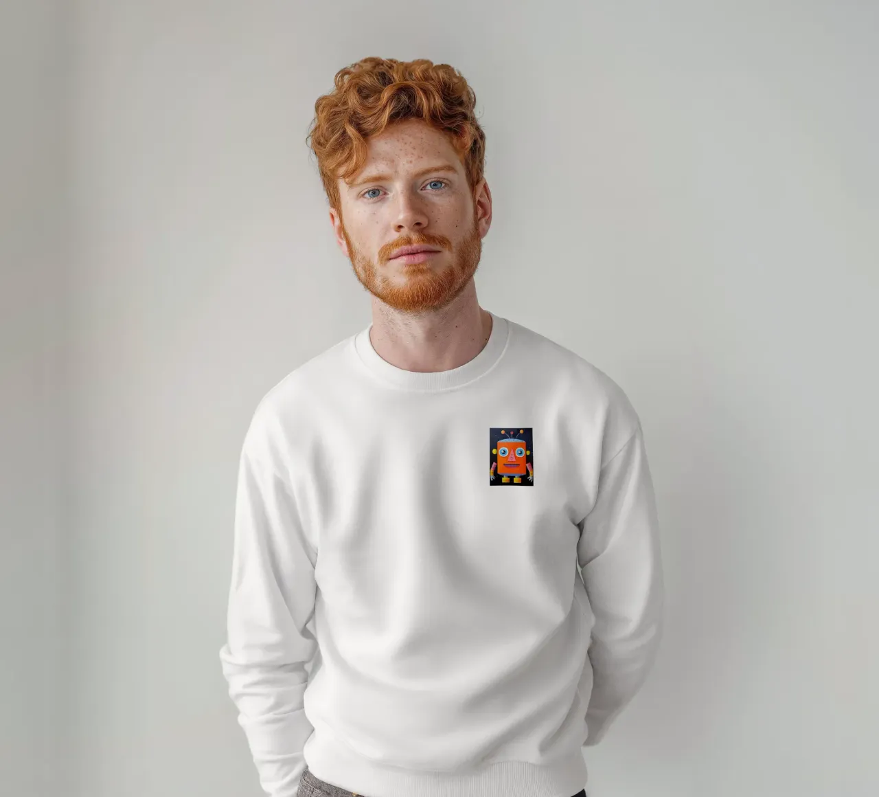 Robot cósmico sudadera de KidzStudio