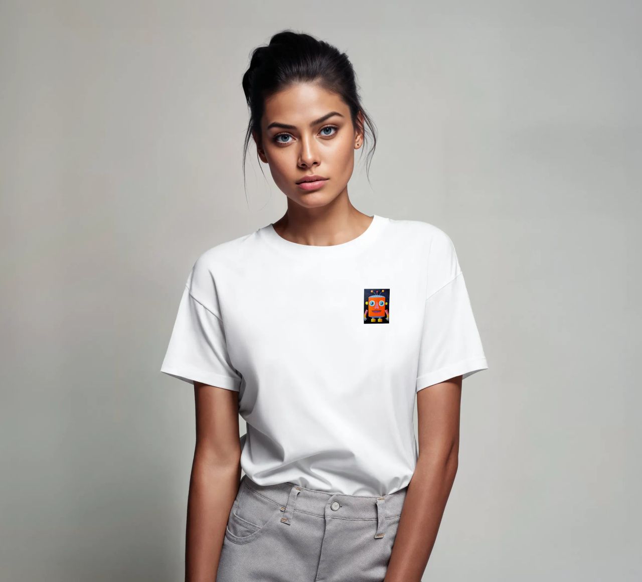 Robot cosmico t-shirt da KidzStudio