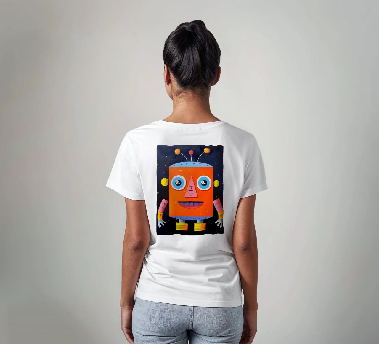 Robot cosmico t-shirt da KidzStudio