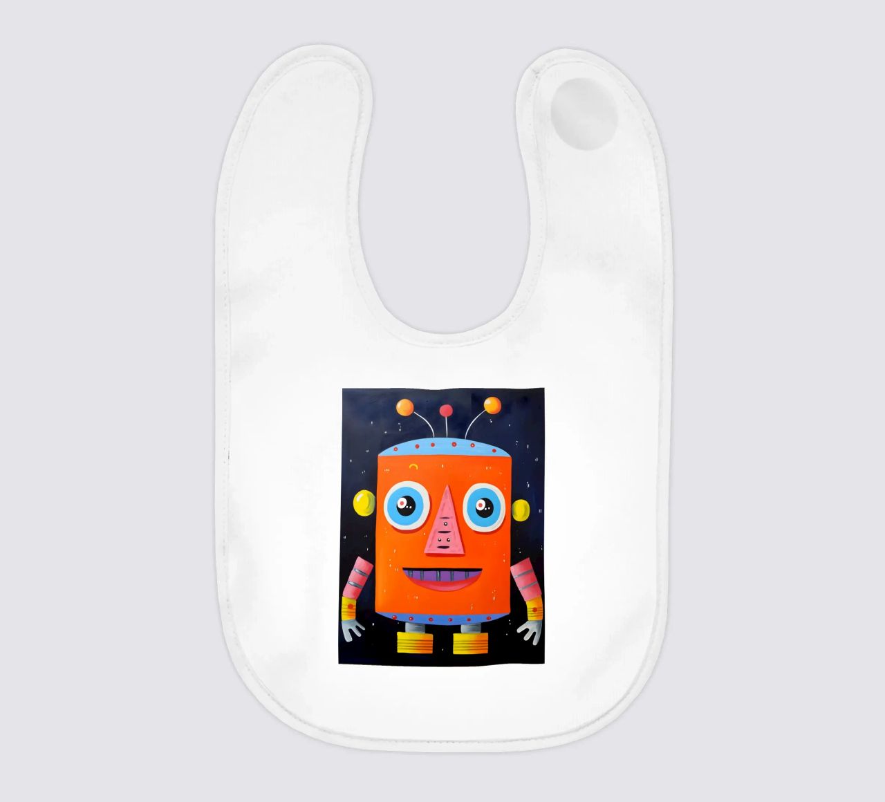 Robot cosmico bavaglino da KidzStudio
