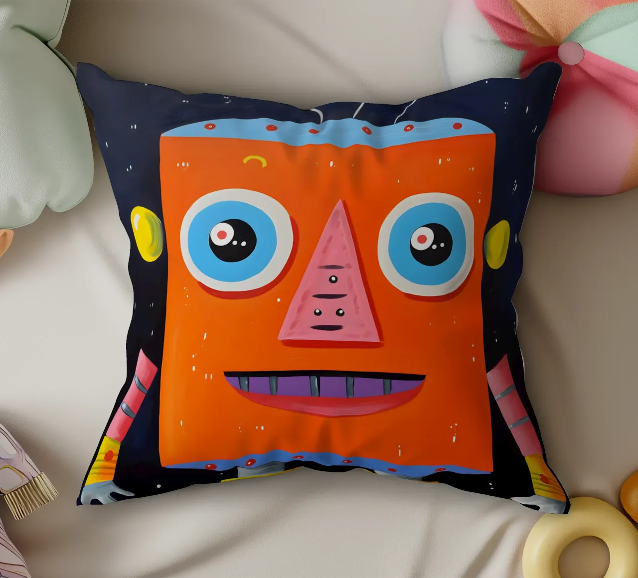 Robot cosmico cuscino da KidzStudio