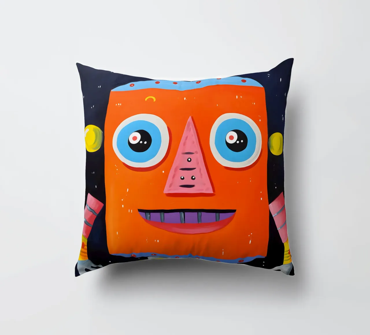 Kosmischer Roboter Kissen von KidzStudio