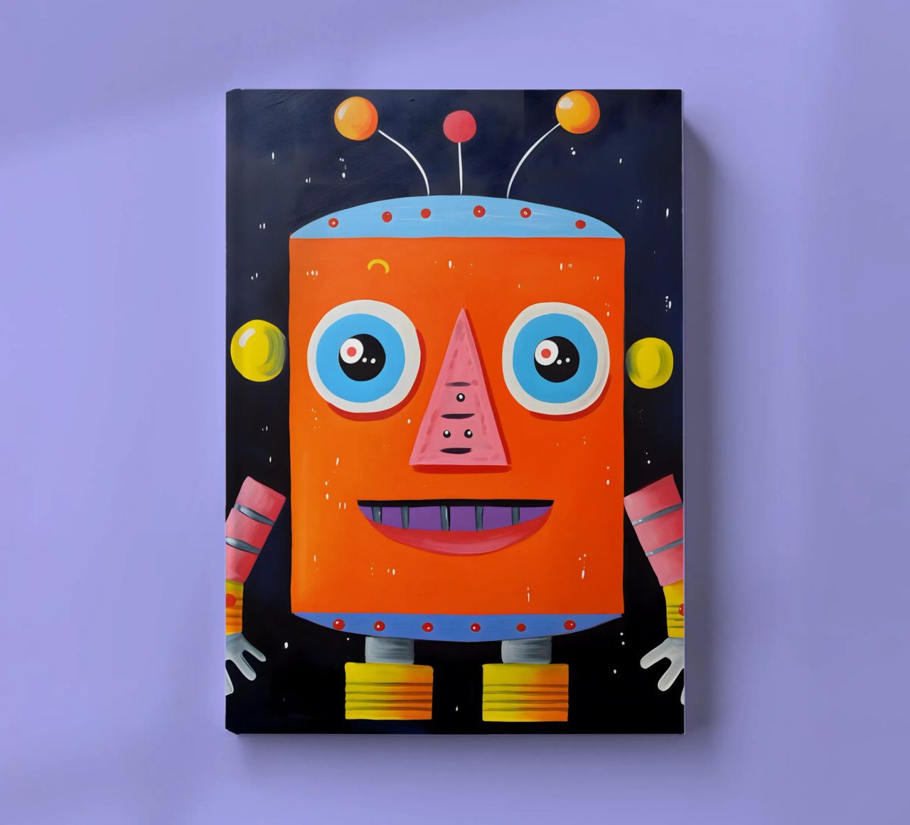 Cosmic Robot notebook by KidzStudio