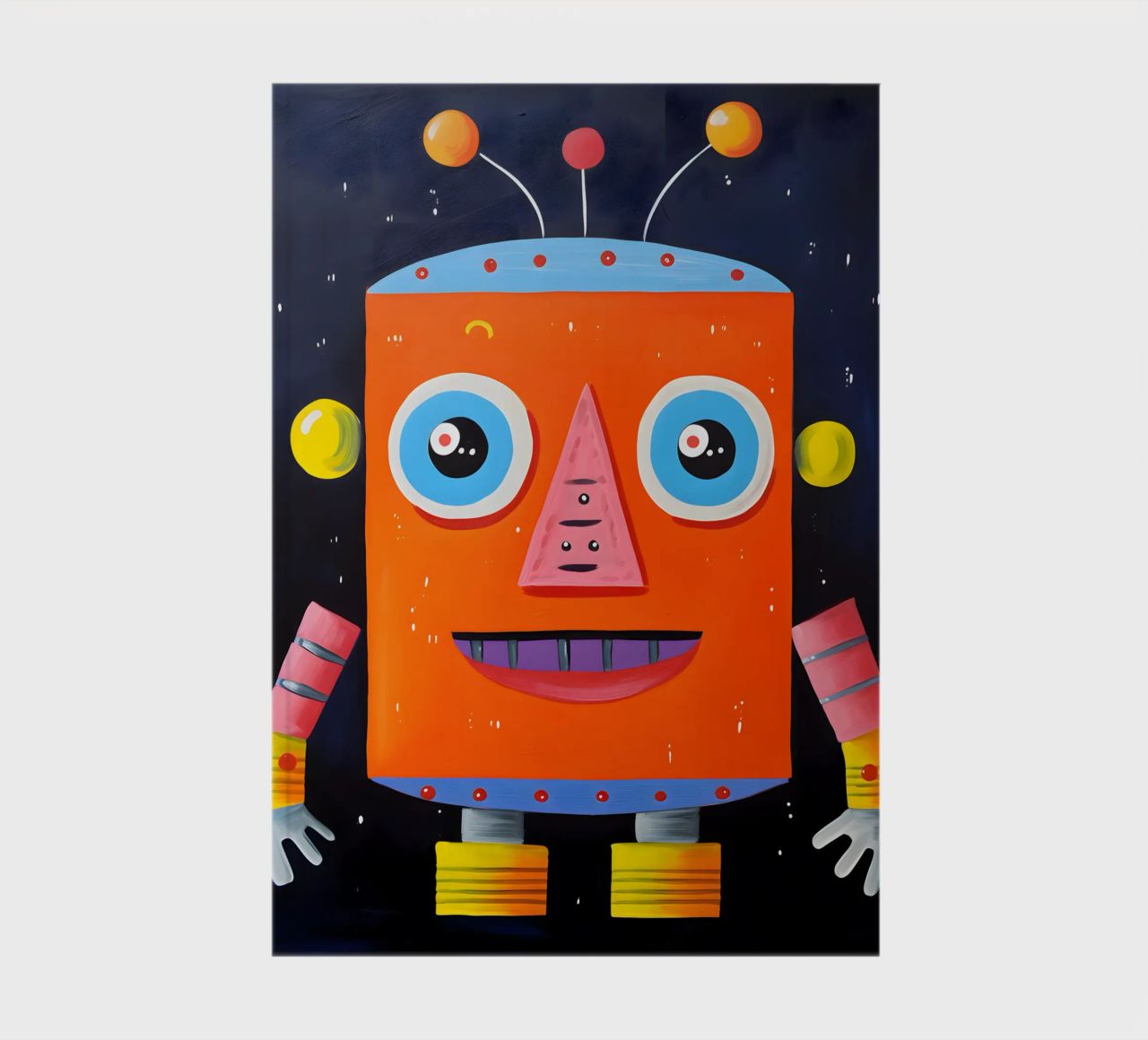 Cosmic Robot notebook by KidzStudio