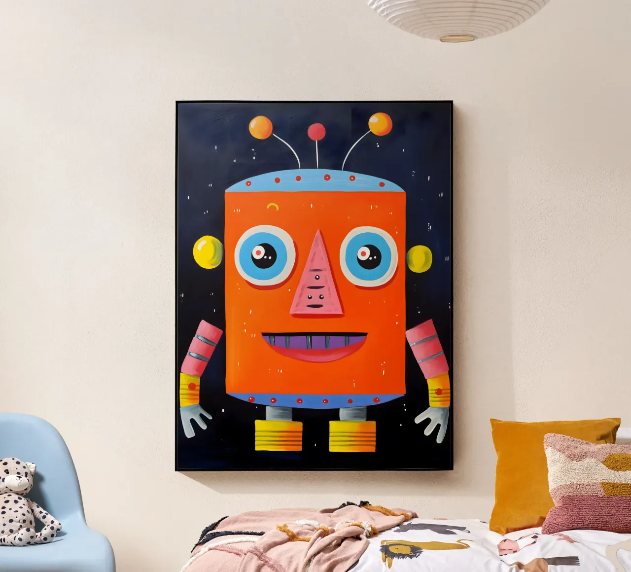 Robot cosmico plexiglass da KidzStudio