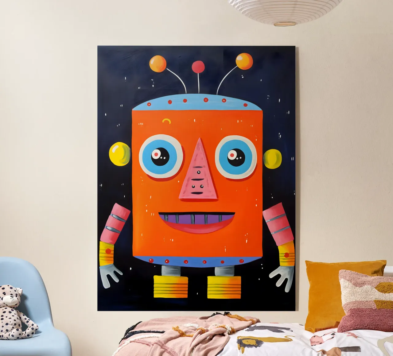 Robot cosmico plexiglass da KidzStudio