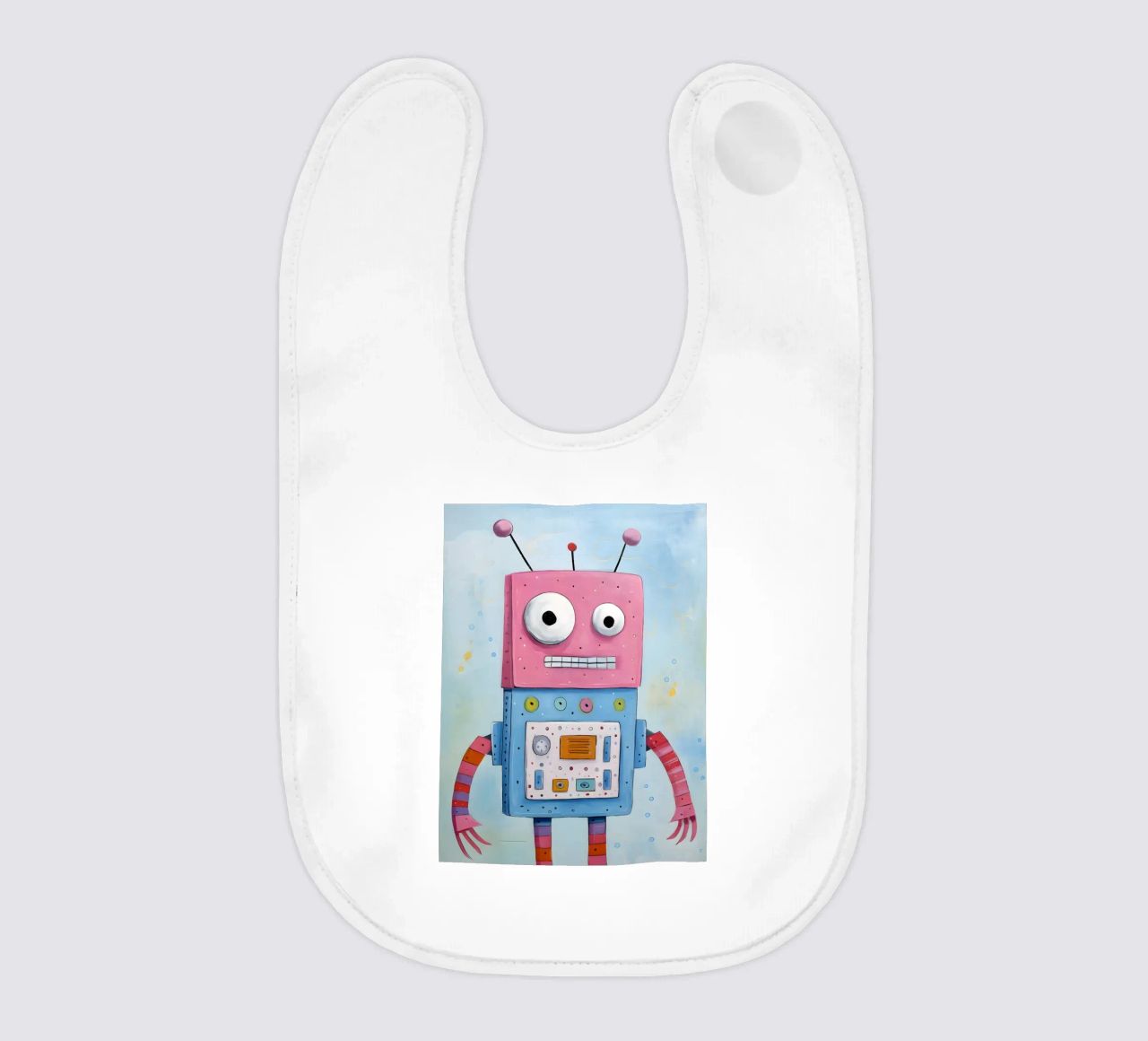 Robot giocoso bavaglino da KidzStudio