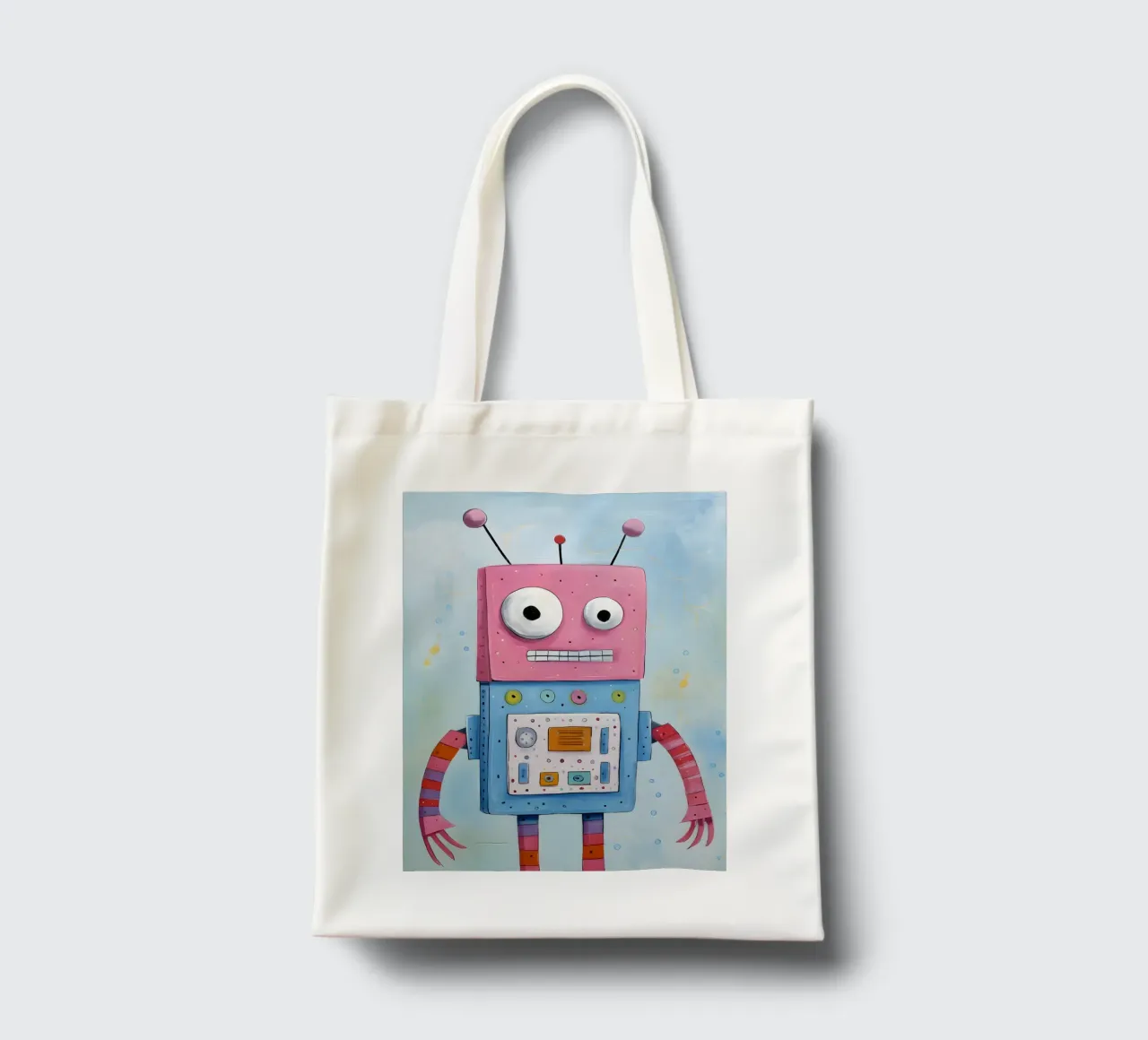 Robot giocoso borsa in juta da KidzStudio