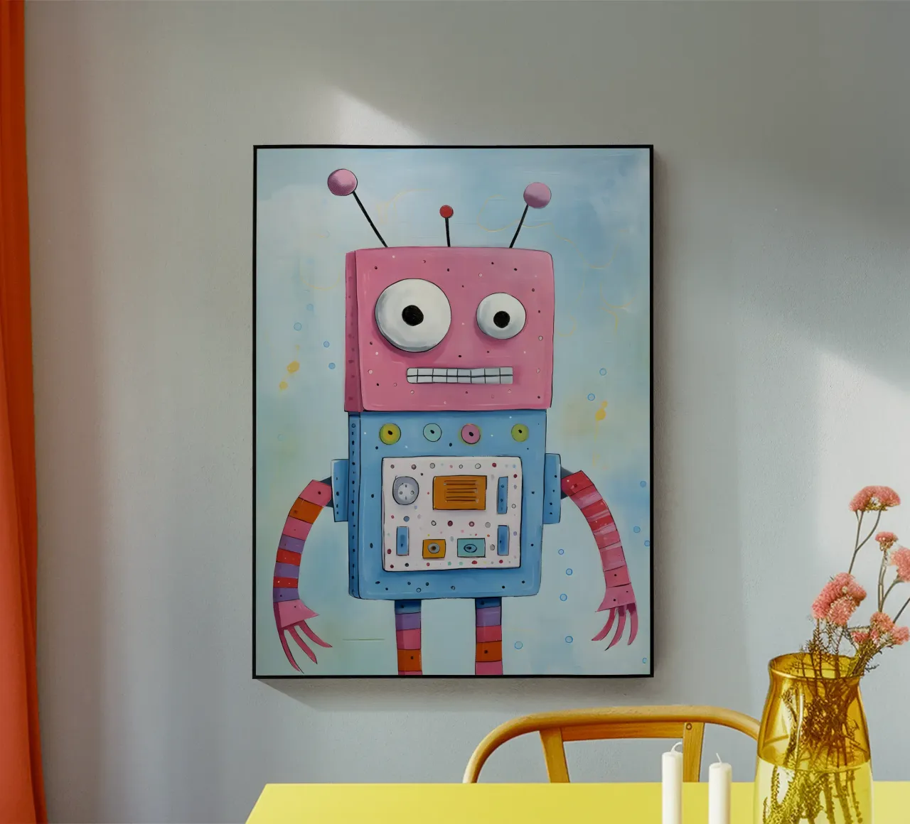 Robot giocoso plexiglass da KidzStudio