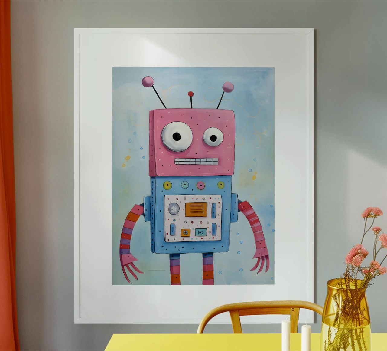 Robot giocoso carta hahnemühle da KidzStudio