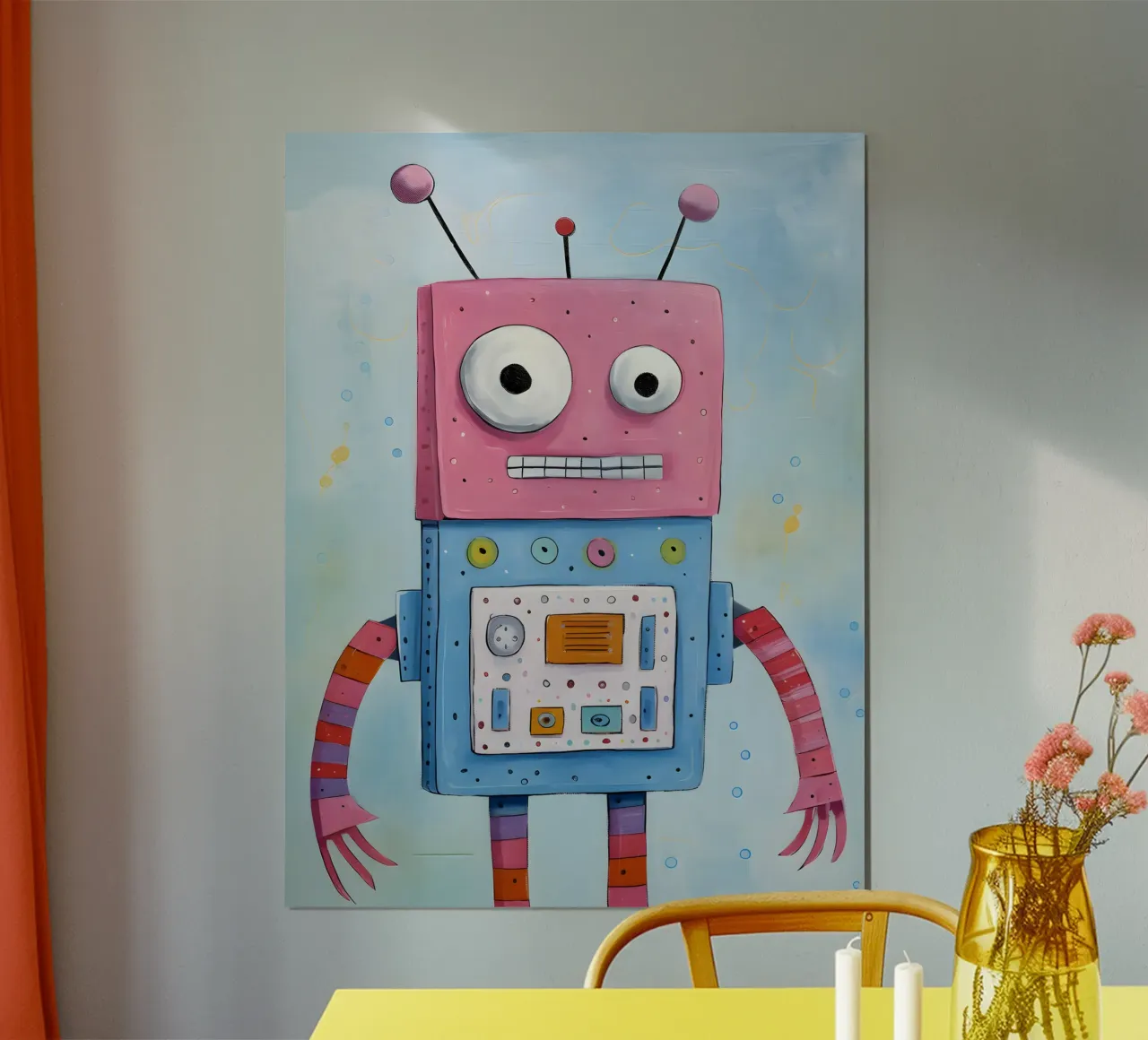 Robot giocoso carta hahnemühle da KidzStudio